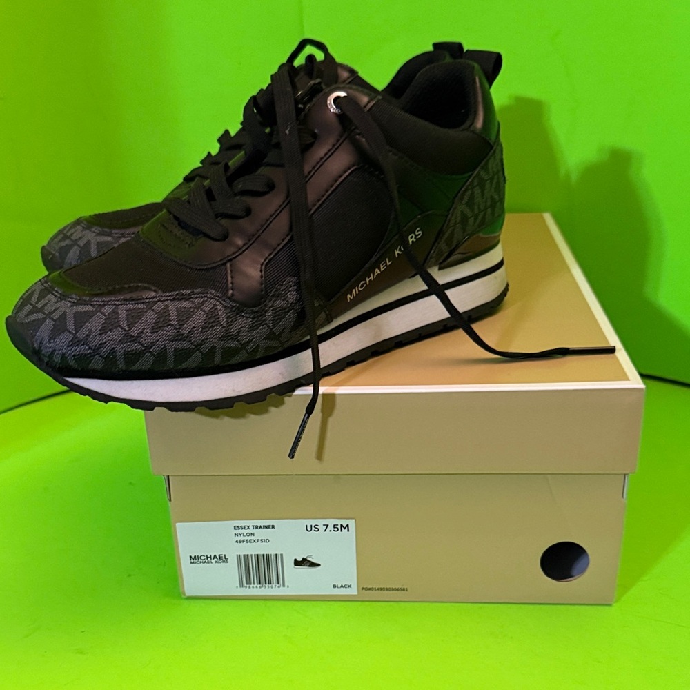 Michael Kors Black and Gray women’s Sneakers